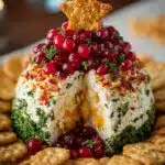 Christmas Tree Cheese Ball