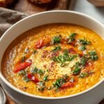 Cozy Red Lentil Soup