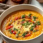 Cozy Red Lentil Soup