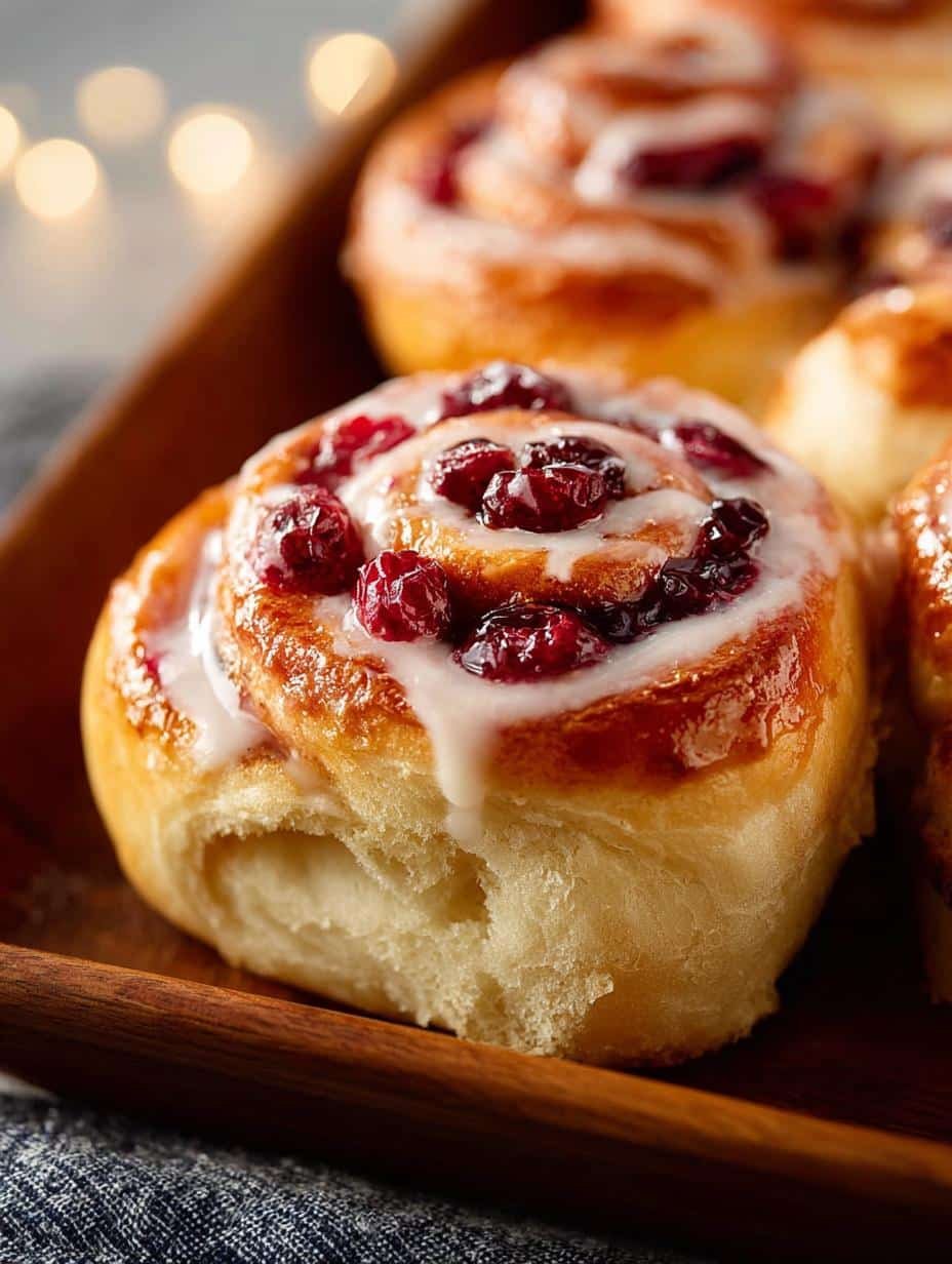 Cranberry Orange Rolls