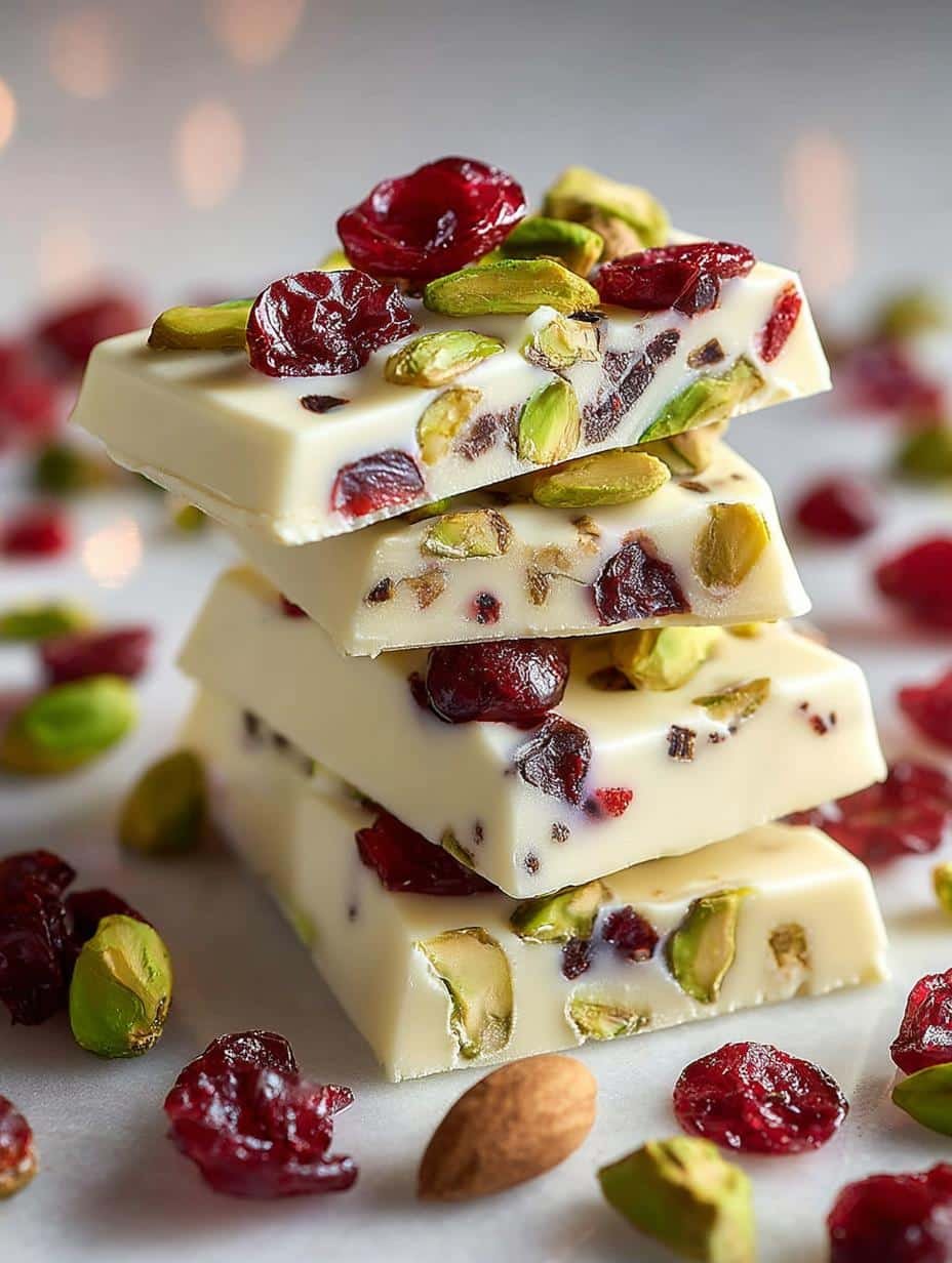 Cranberry Pistachio White Chocolate