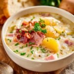 Creamy Ham Potato Soup