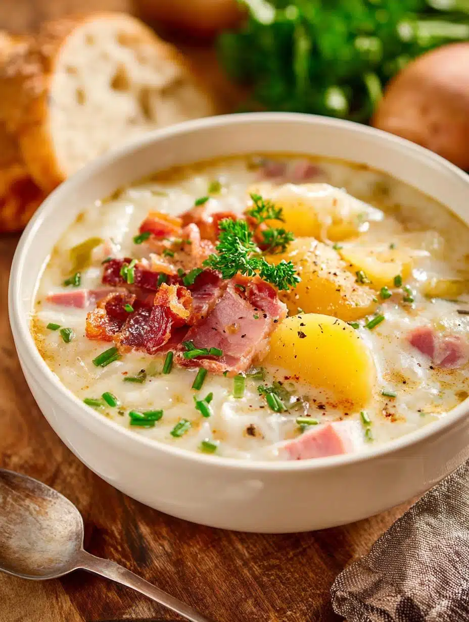 Creamy Ham Potato Soup: 6 Comforting Recipes to Try 1 Creamy Ham Potato Soup