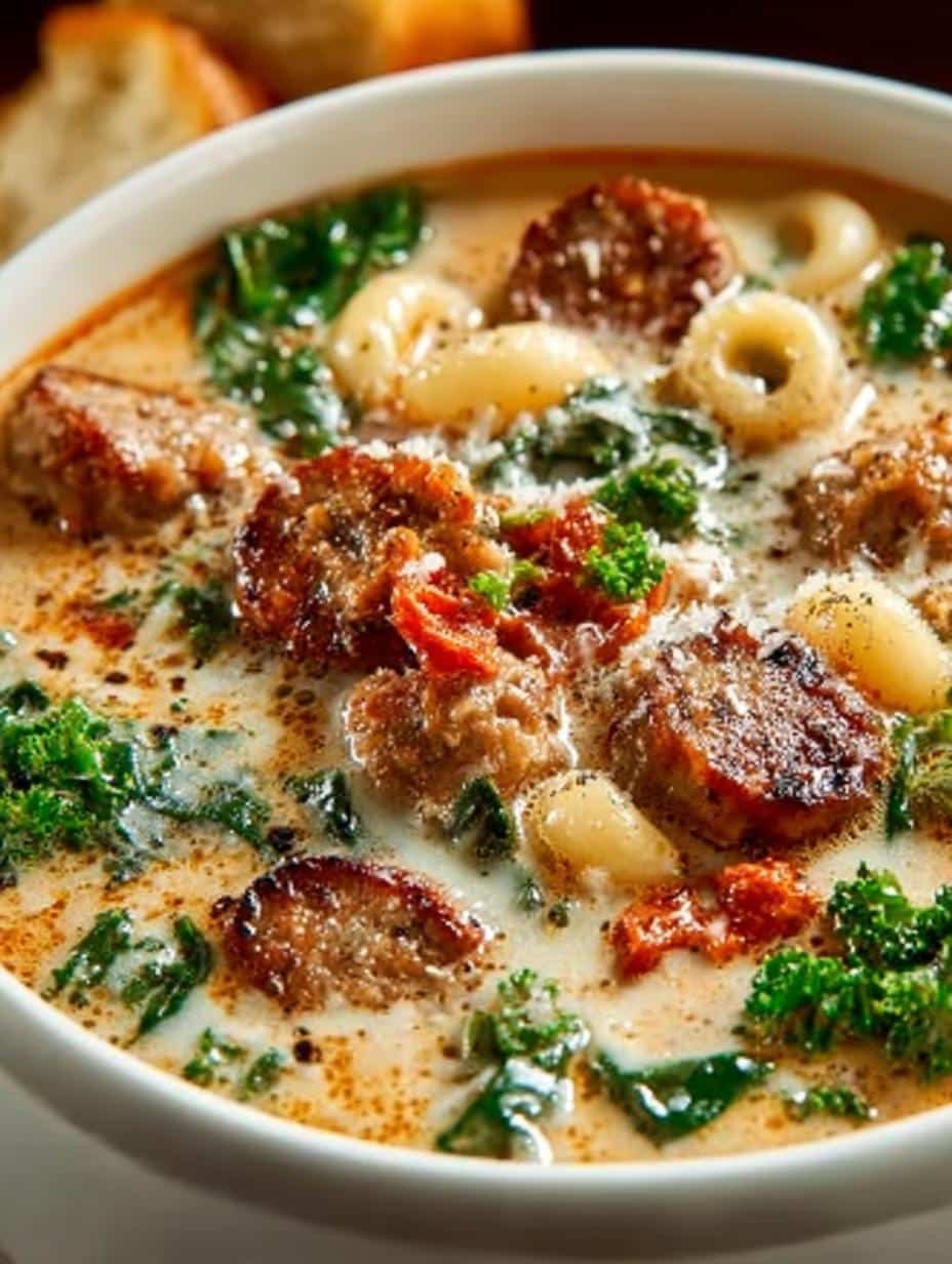 Creamy Italian Sausage Soup: 5 Reasons to Love It - Creamy Italian Sausage Soup - main visual representation