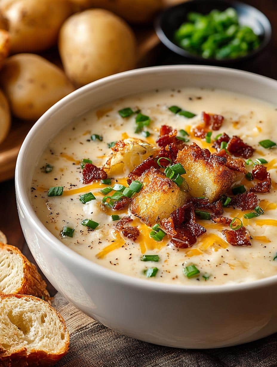 Creamy Potato Soup Comfort: 5 Hearty Variations to Savor - Creamy Potato Soup Comfort - additional detail