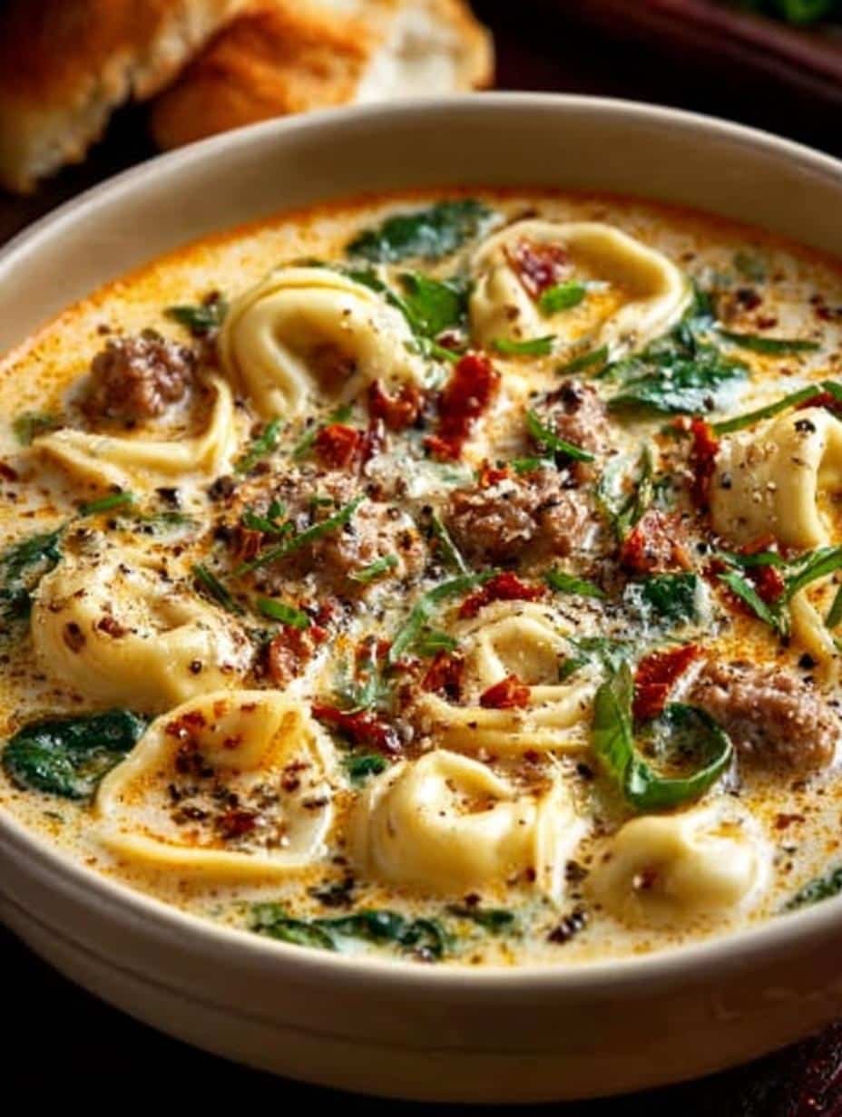 Creamy Sausage Tortellini Soup: 7 Comforting Steps - Creamy Sausage Tortellini Soup - main visual representation