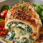 Creamy Spinach Cheese Stuffed