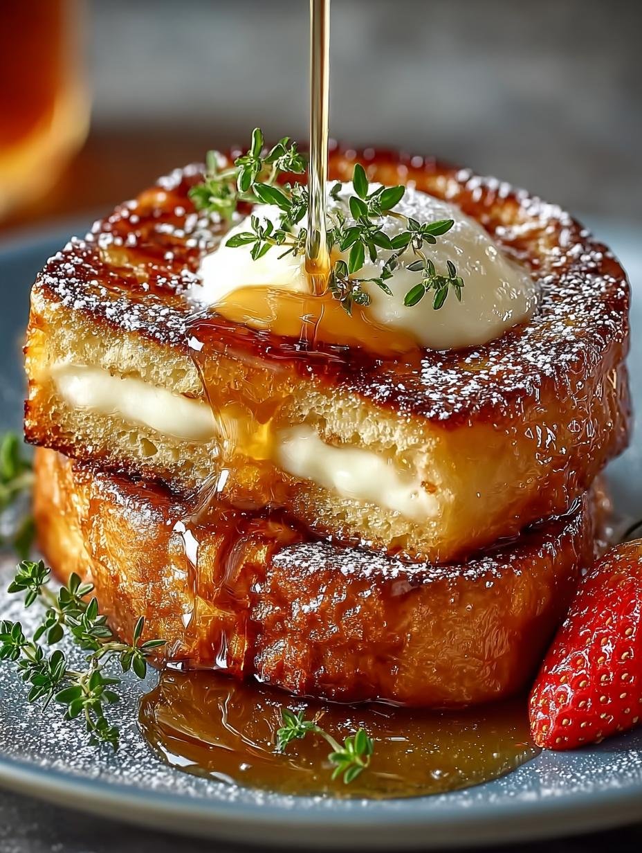 Creme Brulee French Toast: 5 Steps to Indulgence 2 Delicious Creme Brulee French Toast served with fresh berries and whipped cream