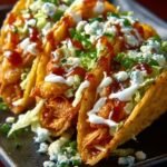 Crispy Chicken Wonton Tacos