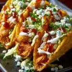 Crispy Chicken Wonton Tacos
