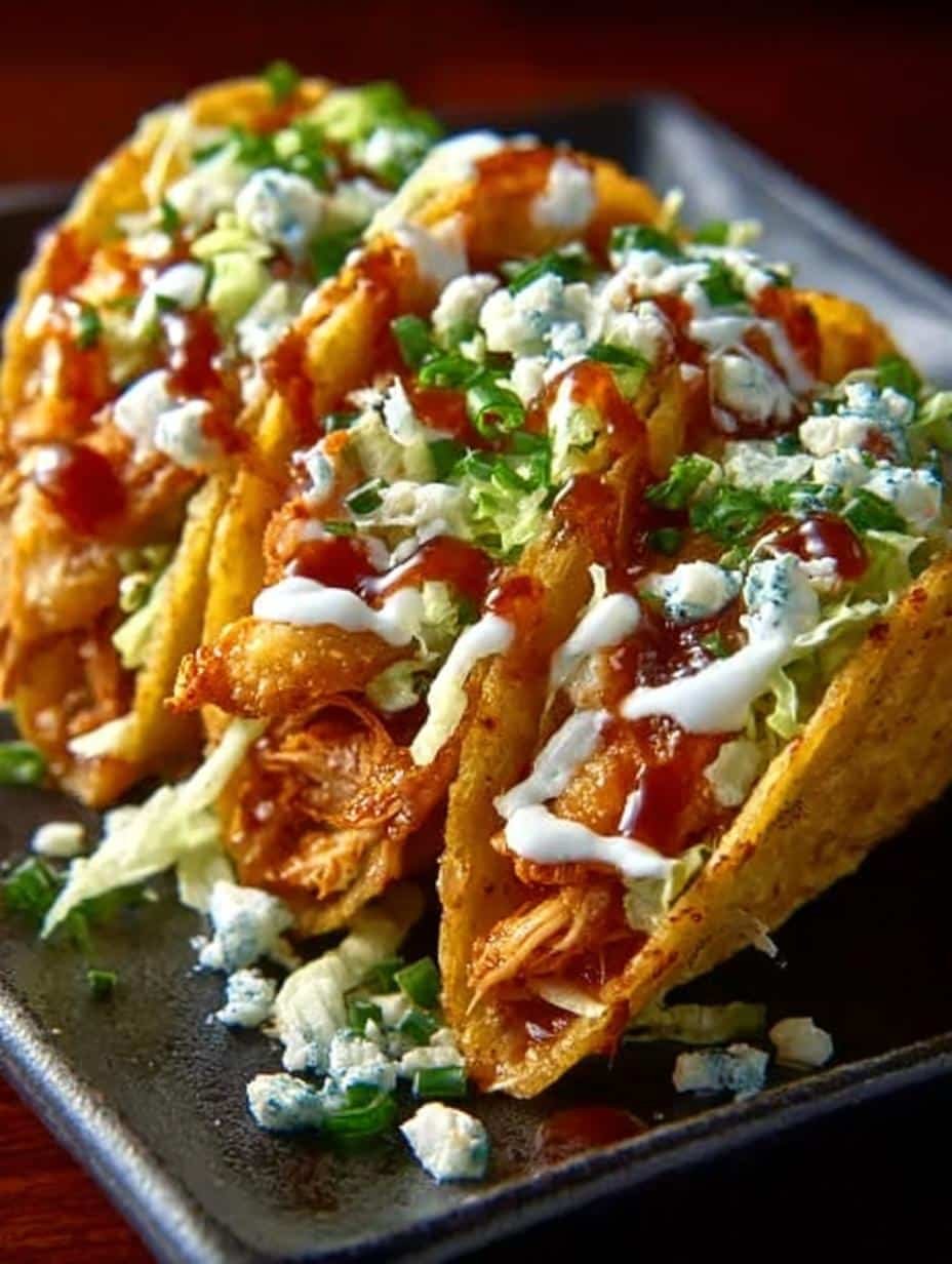 Crispy Chicken Wonton Tacos