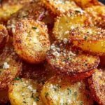 Crispy Crunchy Parmesan Potatoes