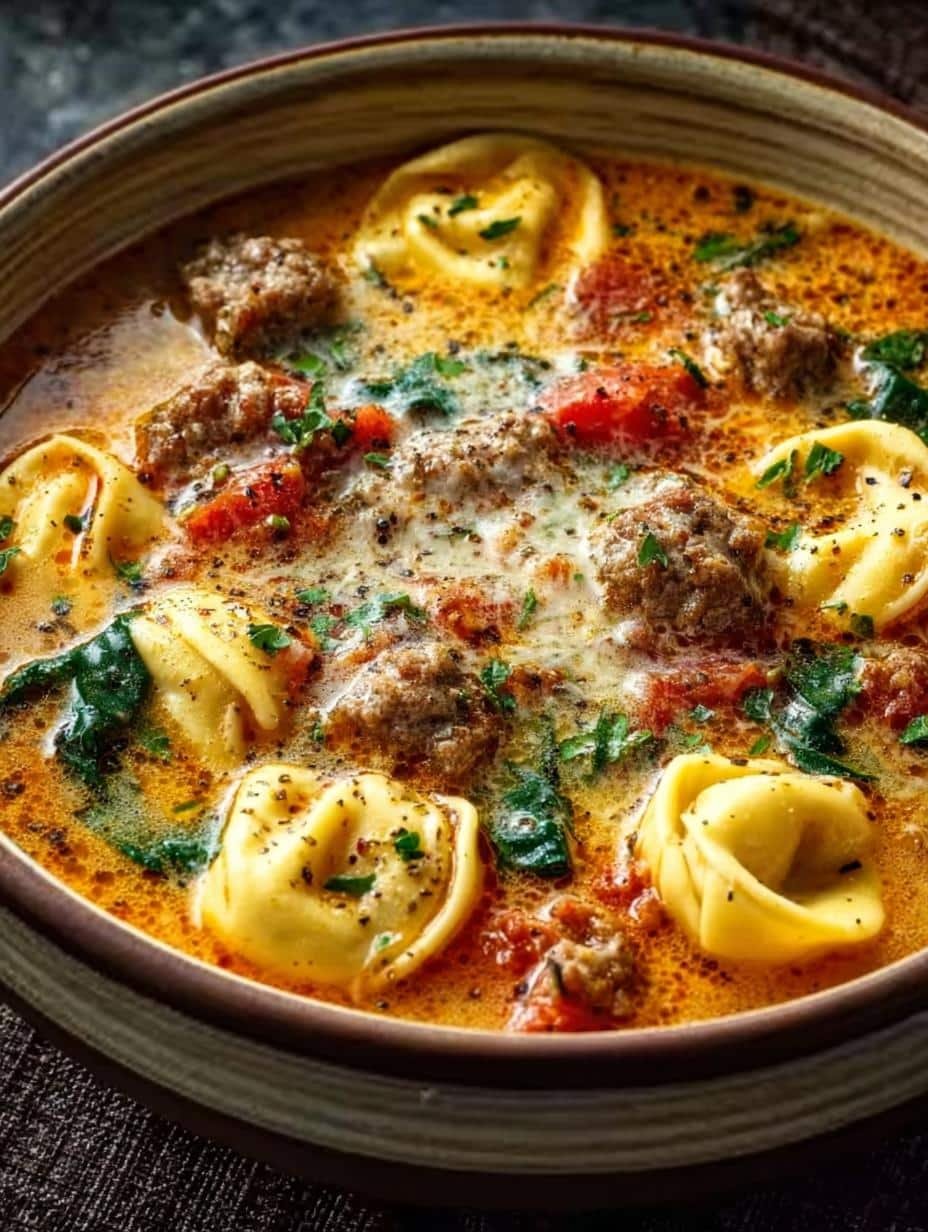 Crockpot Sausage Tortellini Soup: 7 Reasons to Love It - Crockpot Sausage Tortellini Soup - main visual representation
