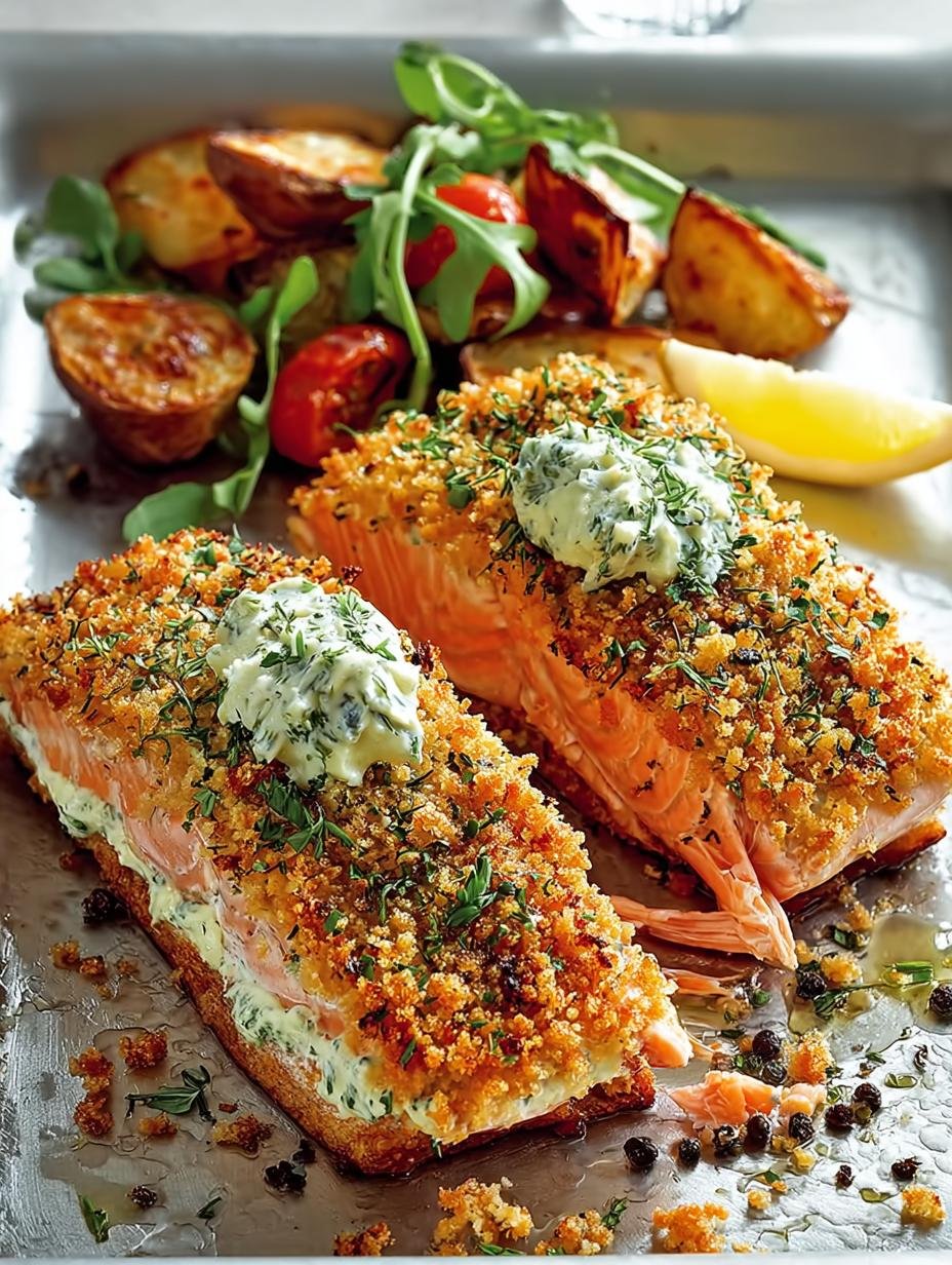 Crumbed Salmon with Sweet Potato Chips Delight - Crumbed Salmon with Sweet - main visual representation