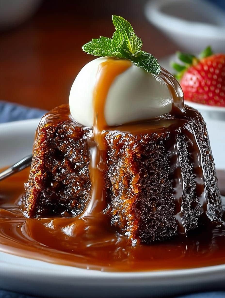 Decadent Sticky Toffee Pudding: A Luxurious Delight - Decadent Sticky Toffee Pudding - main visual representation