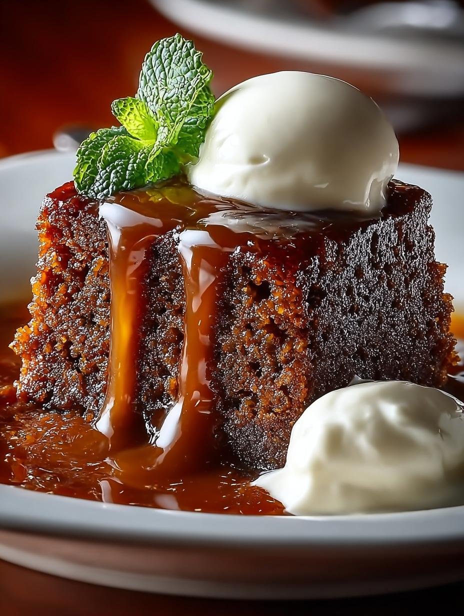 Decadent Sticky Toffee Pudding: A Luxurious Delight - Decadent Sticky Toffee Pudding - additional detail