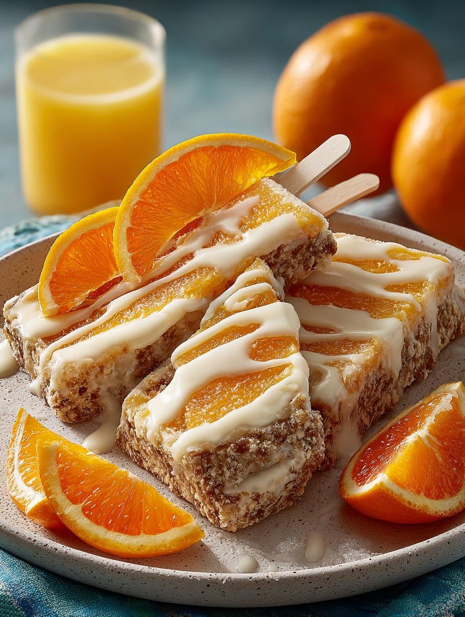 Florida Orange Juice Creamsicle Delight for Breakfast - Florida Orange Juice Creamsicle - additional detail