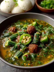 Fufu Okra Soup