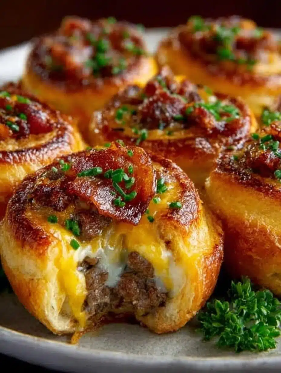 Garlic Butter Cheeseburger Rollups: 5 Irresistible Ways - Garlic Butter Cheeseburger Rollups - main visual representation