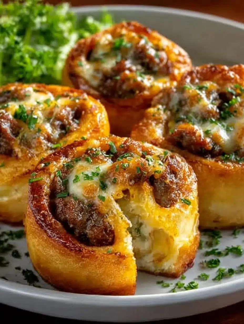 Garlic Butter Cheeseburger Rollups: 5 Irresistible Ways - Garlic Butter Cheeseburger Rollups - additional detail