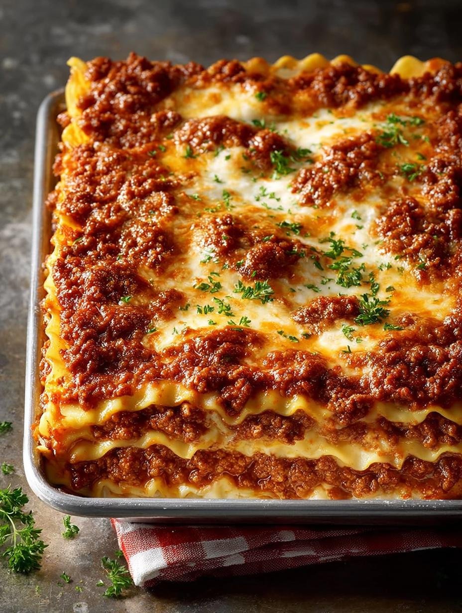 Classic Ground Beef Lasagna: A Comforting Recipe 2 Classic Ground Beef Lasagna: A Comforting Recipe - Ground Beef Lasagna - main visual representation