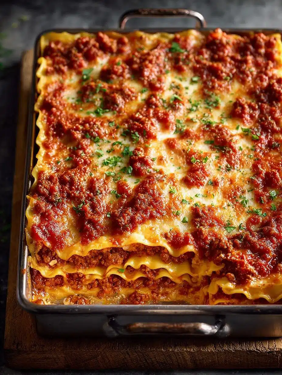 Classic Ground Beef Lasagna: A Comforting Recipe - Ground Beef Lasagna - additional detail