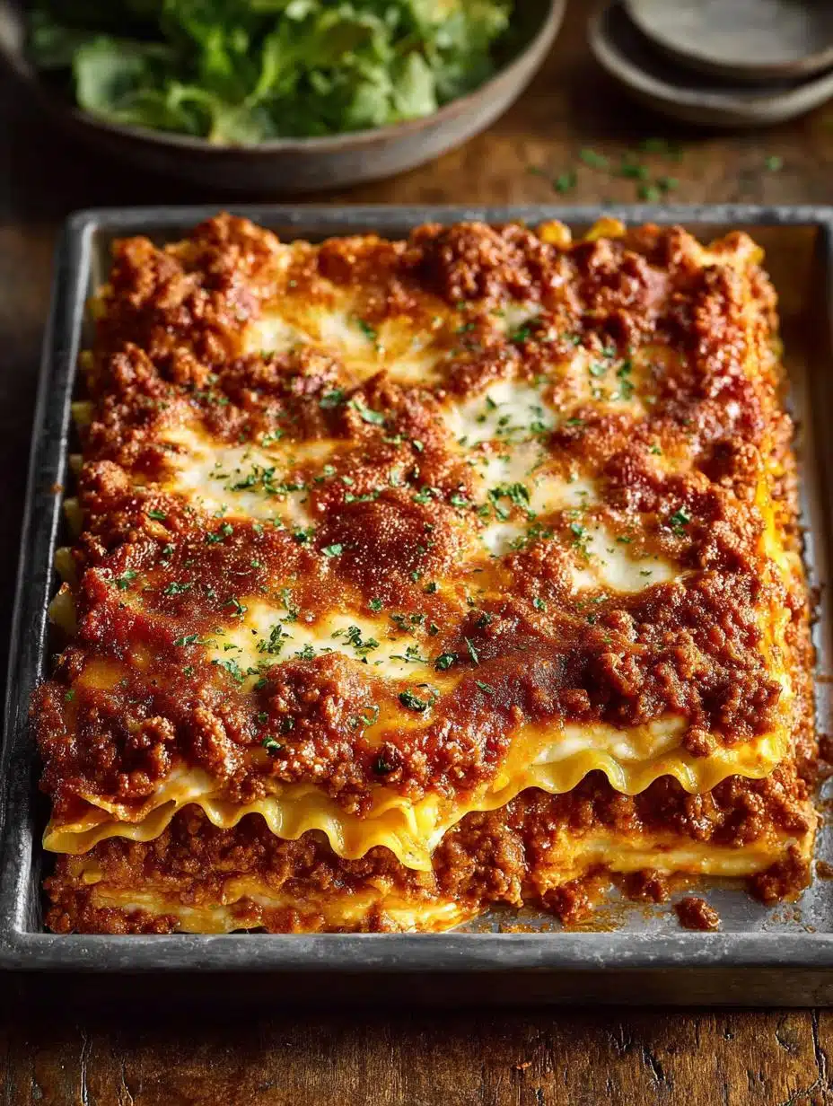 Ground Beef Lasagna