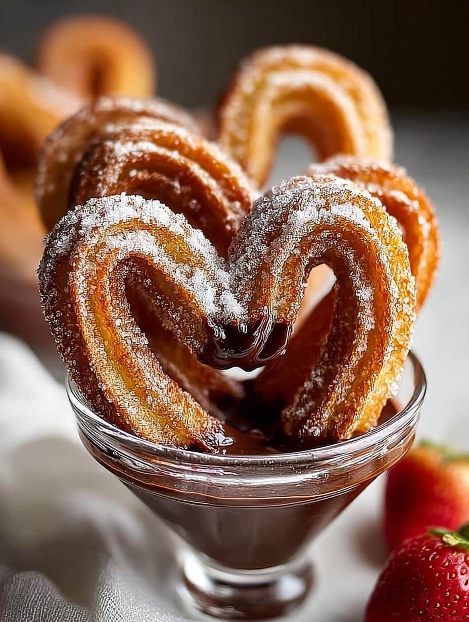 Heart Shaped Churros: 7 Sweet Treats for Your Loved One 2 Heart Shaped Churros: 7 Sweet Treats for Your Loved One - Heart Shaped Churros - main visual representation