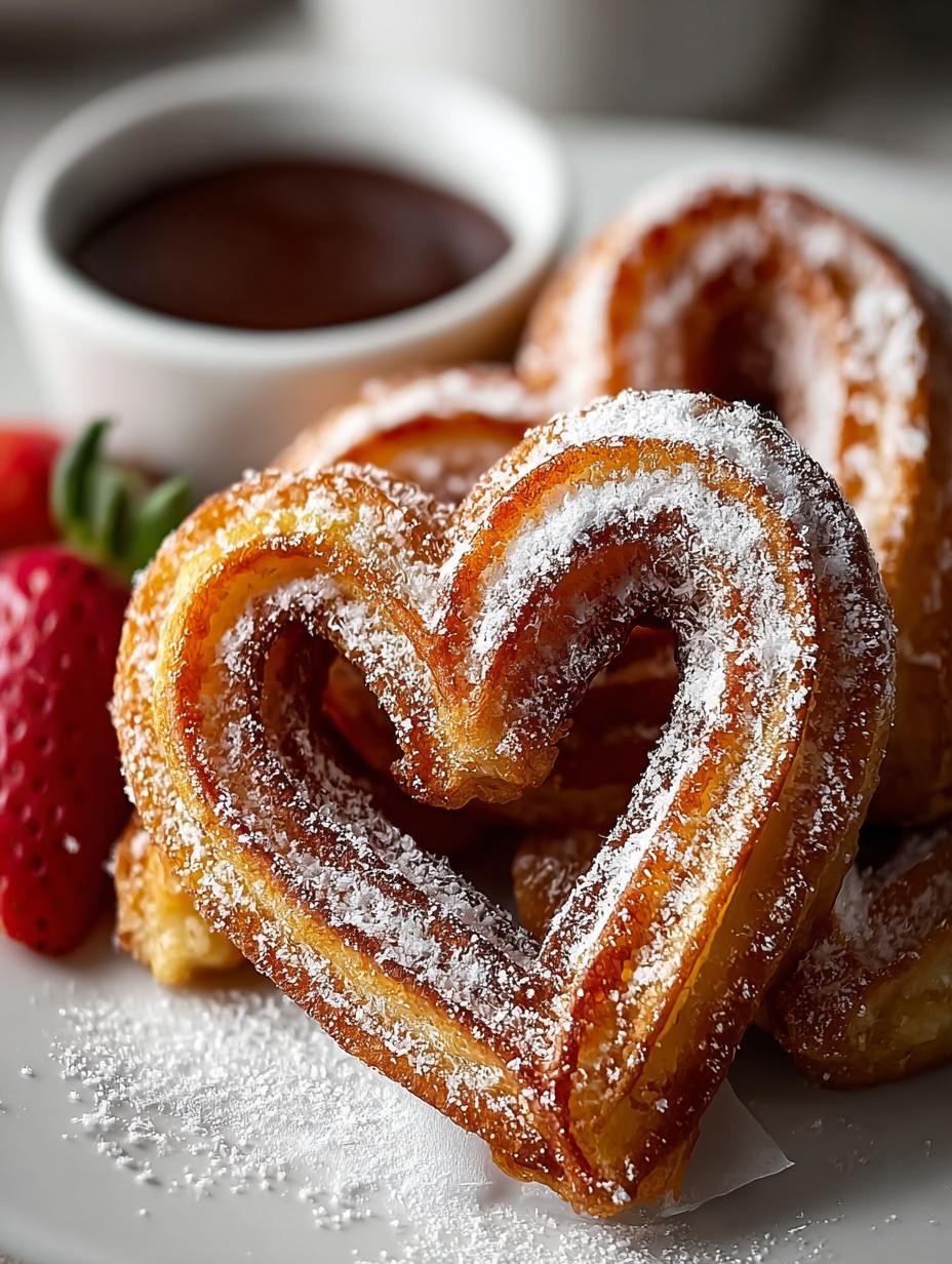 Heart Shaped Churros: 7 Sweet Treats for Your Loved One 3 Heart Shaped Churros: 7 Sweet Treats for Your Loved One - Heart Shaped Churros - additional detail
