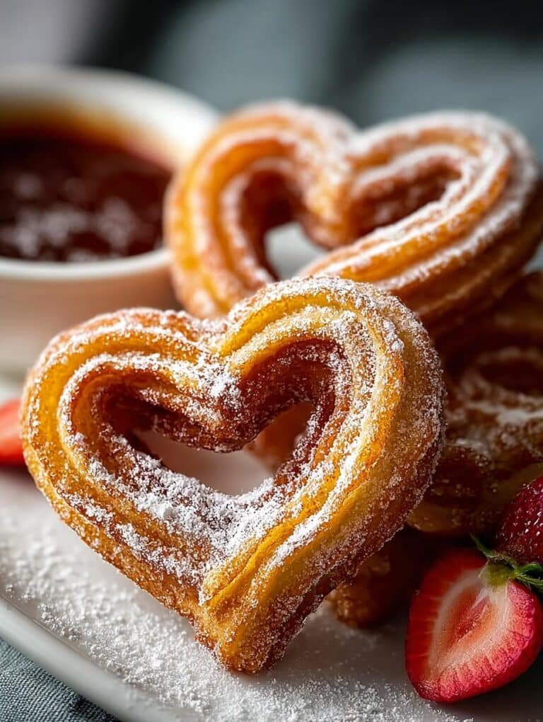Heart Shaped Churros