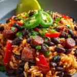 Hearty Black Beans Rice