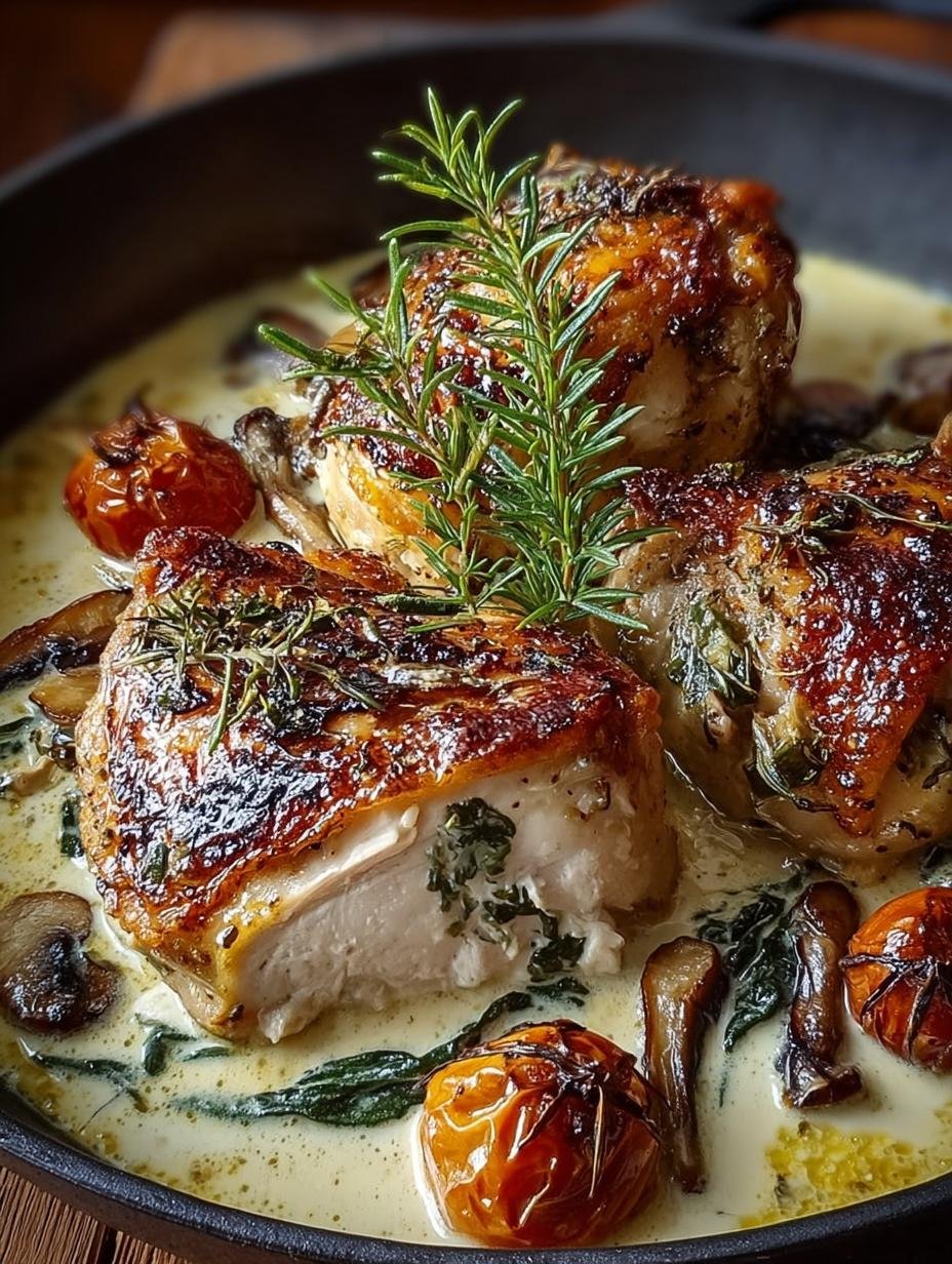 Herb Roasted Chicken Creamy