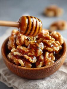 Honey Glazed Walnuts