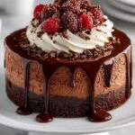 Hot Fudge Brownie Cheesecake