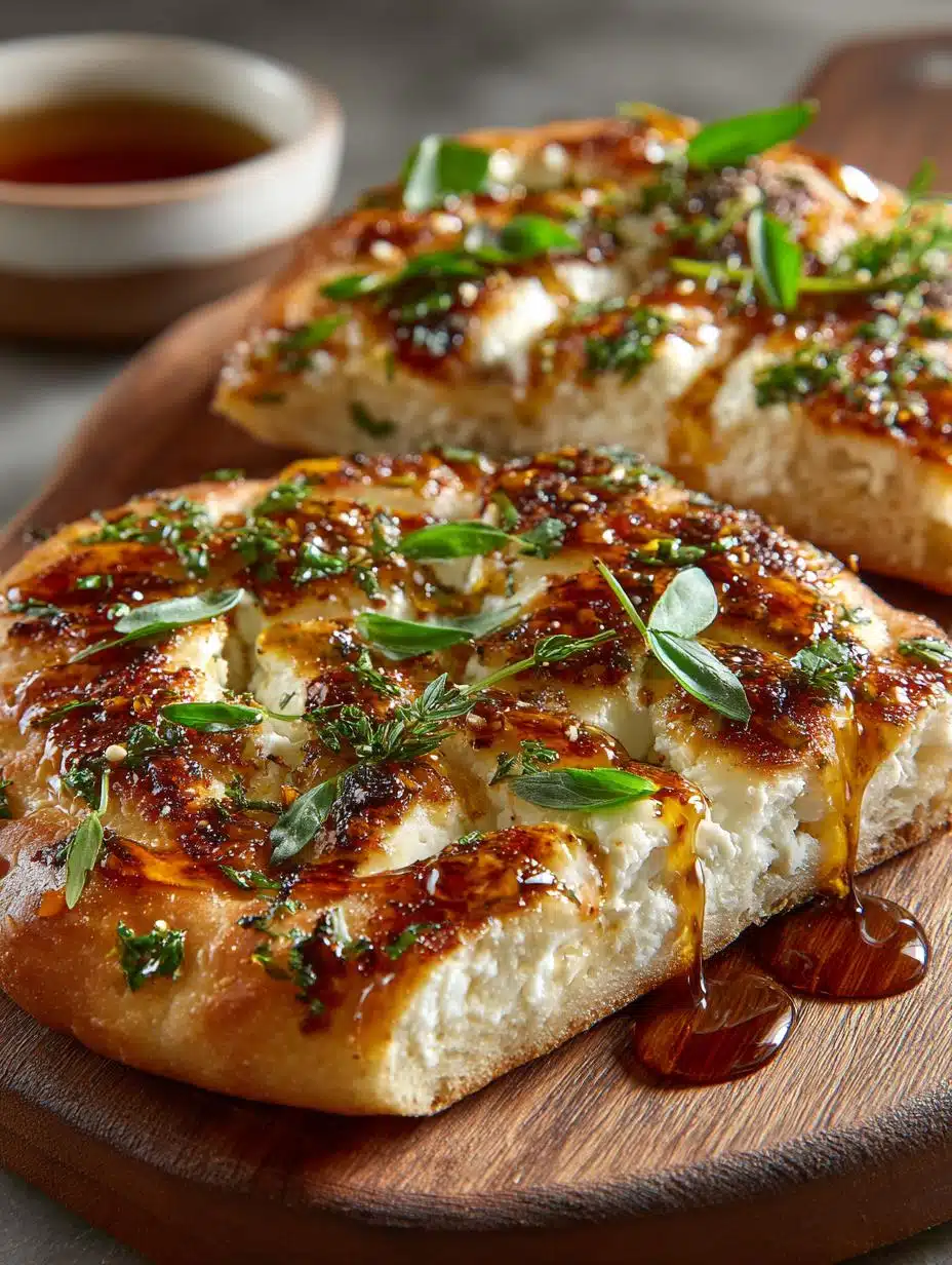 Hot Honey Garlic Flatbread
