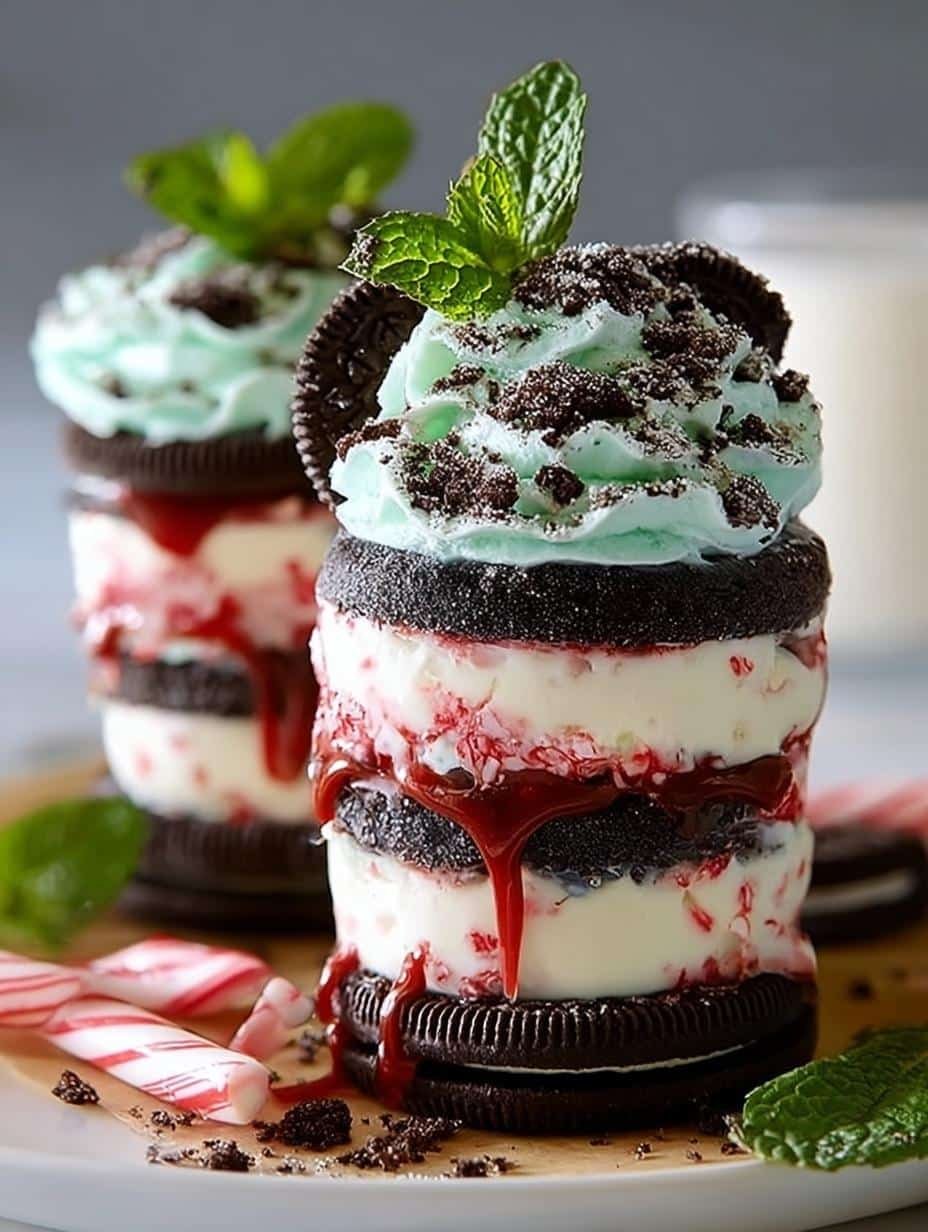 Indulge Delightful Peppermint Oreo Parfait Recipe 2 Indulge Delightful Peppermint Oreo Parfait Recipe - Indulge Delightful Peppermint Oreo - main visual representation