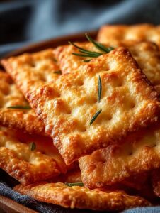 Irresistible Cheese Crackers Delight