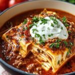 Irresistible Lasagna Soup Comfort