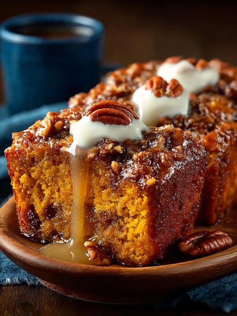 Irresistible Pumpkin Pecan Bread