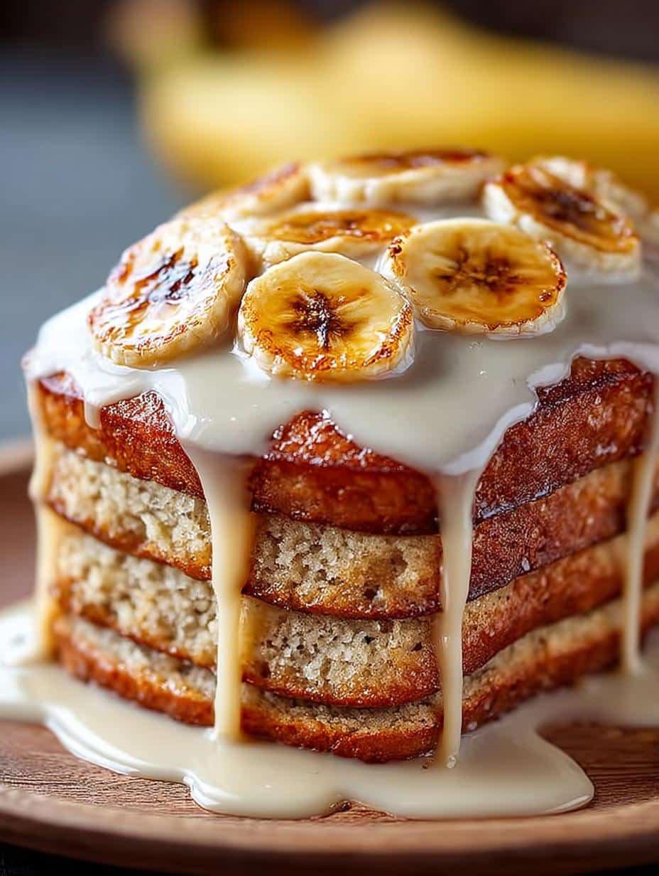 Irresistibly Fluffy Banana Bread Pancakes You’ll Love 2 Irresistibly Fluffy Banana Bread Pancakes You’ll Love - Irresistibly Fluffy Banana Bread - main visual representation