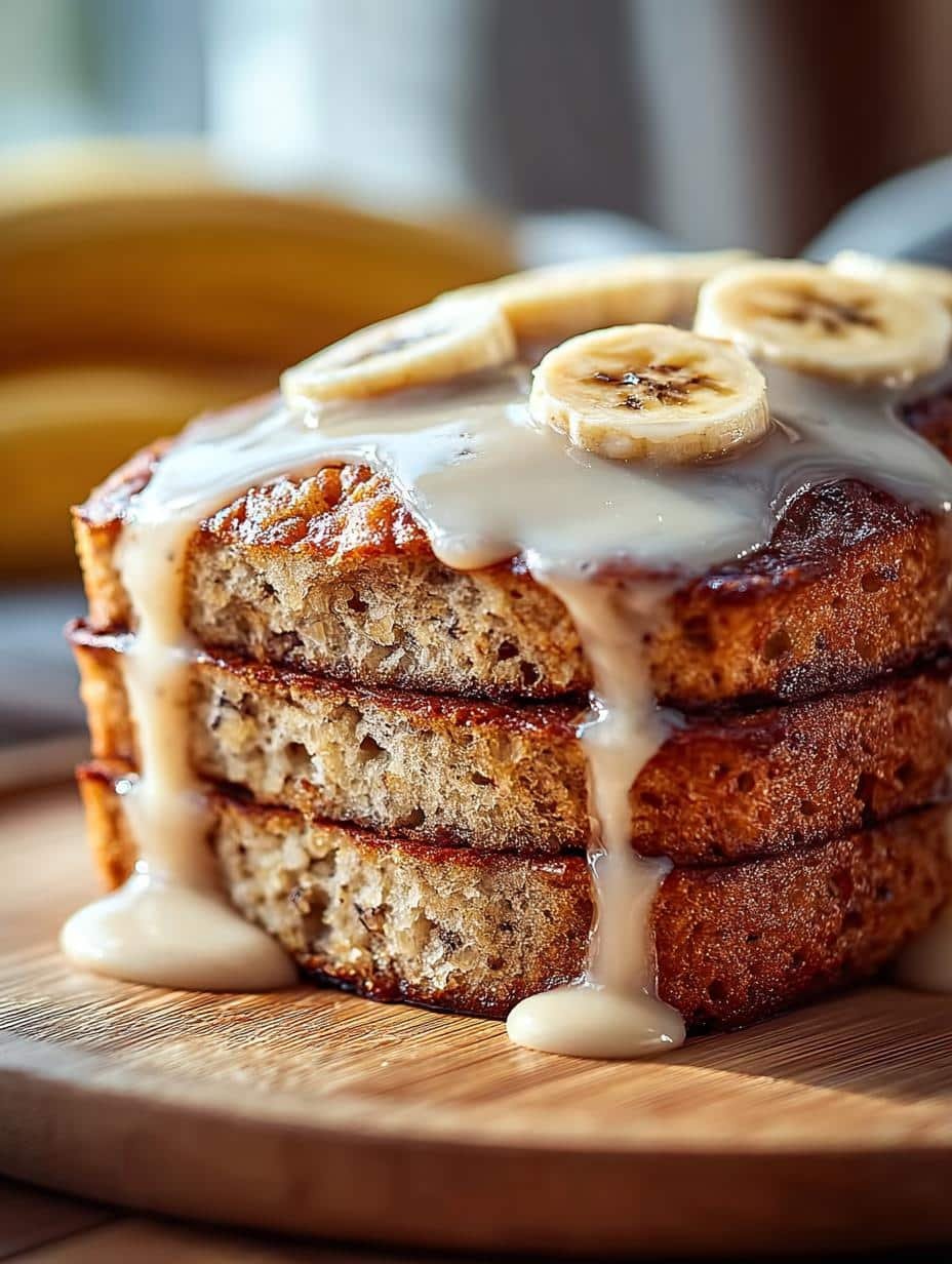 Irresistibly Fluffy Banana Bread Pancakes You’ll Love 3 Irresistibly Fluffy Banana Bread Pancakes You’ll Love - Irresistibly Fluffy Banana Bread - additional detail