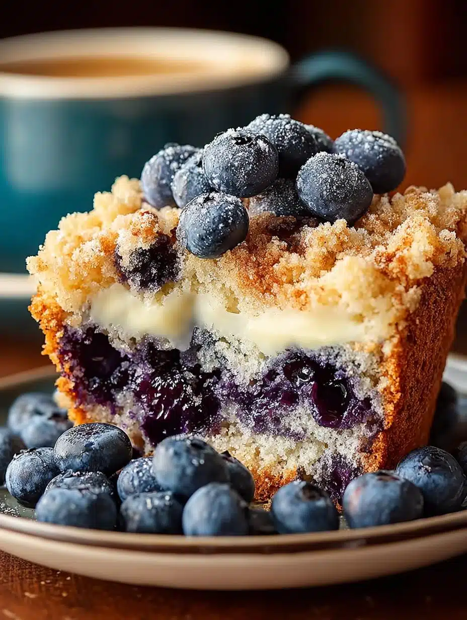 Irresistibly Moist Blueberry Coffee