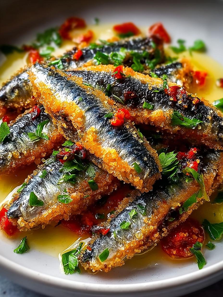 Savor 8 Crispy Italian Crusted Sardines for Dinner 2 Savor 8 Crispy Italian Crusted Sardines for Dinner - Italian Crusted Sardines - main visual representation