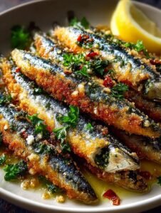 Italian Crusted Sardines