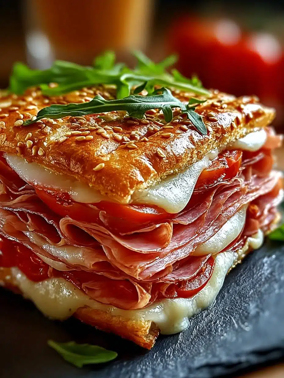 Delicious Italian Sub Squares for Family Feasts - Italian Sub Squares - main visual representation