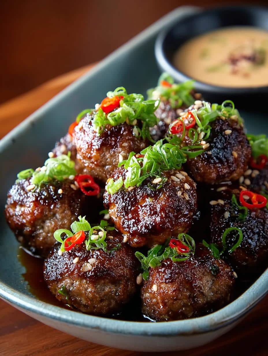 Korean BBQ Meatballs: 5 Perfect Ways to Enjoy Them - Korean Bbq Meatballs - additional detail