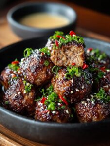 Korean Bbq Meatballs