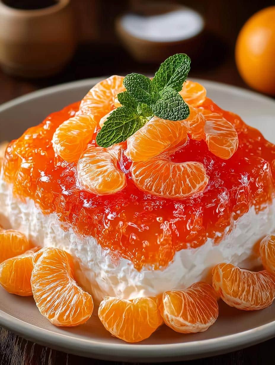 Mandarin Orange Jello Salad: 5 Easy Steps to Delightful Dessert 3 Mandarin Orange Jello Salad: 5 Easy Steps to Delightful Dessert - Mandarin Orange Jello Salad - additional detail