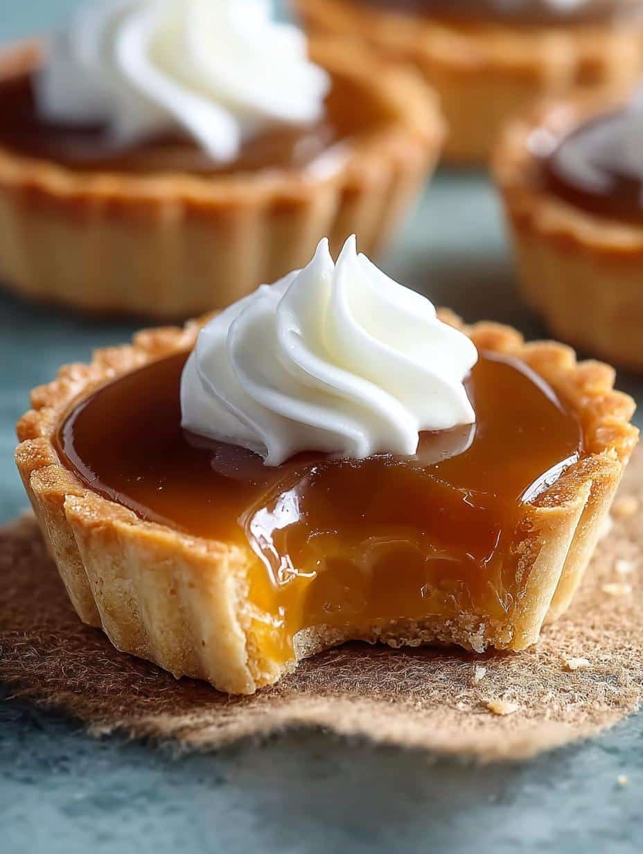 Mini Butterscotch Tartlets