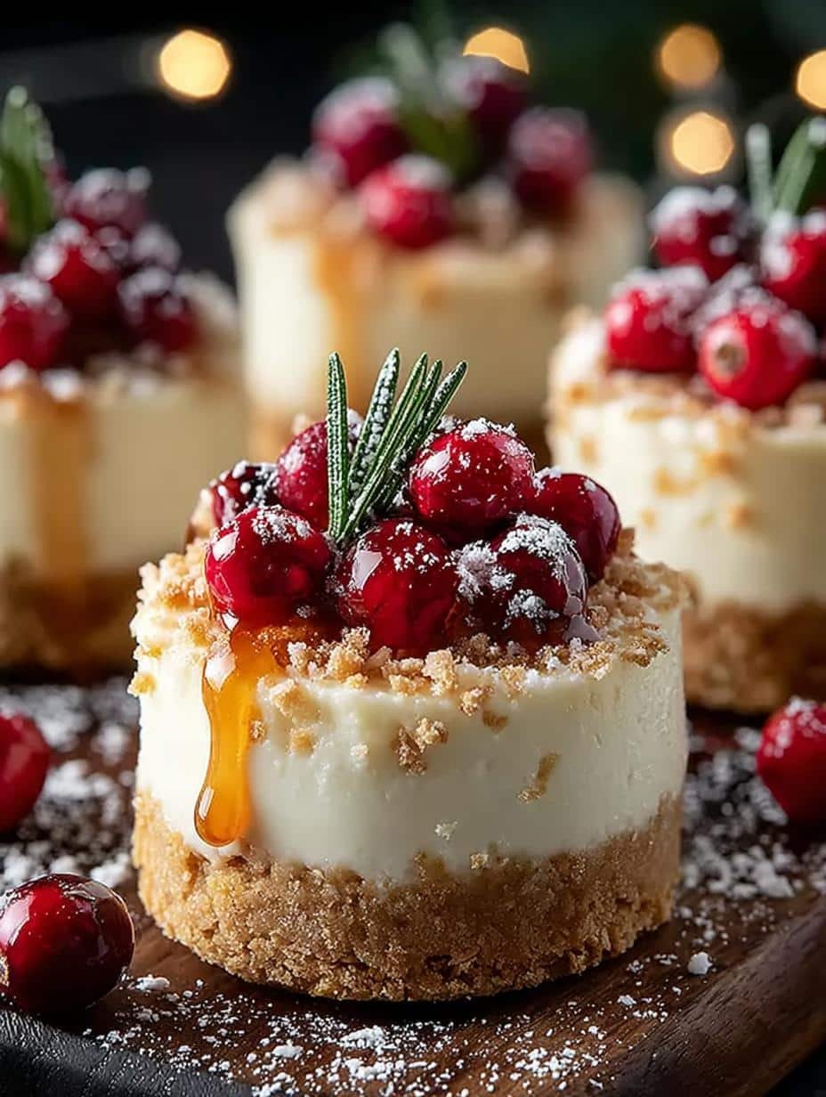 Mini Christmas Cheesecakes: 12 Festive Bites for Joy 2 Mini Christmas Cheesecakes: 12 Festive Bites for Joy - Mini Christmas Cheesecakes - main visual representation